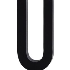 Design Letters Alubogstav - U - Sort