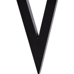 Design Letters Alubogstav - V - Sort
