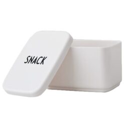 Design Letters Snackboks - Hvid m. Tekst