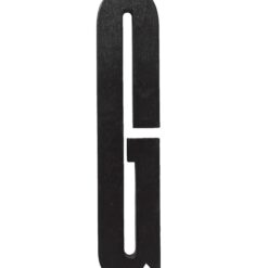 Design Letters Træbogstaver - G - Sort