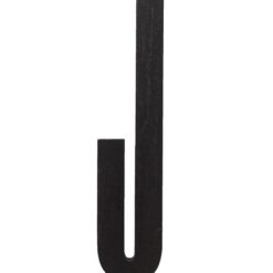 Design Letters Træbogstaver - J - Sort