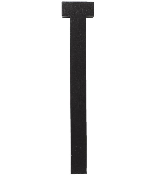 Design Letters Træbogstaver - T - Sort