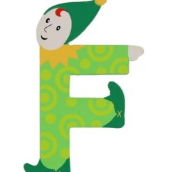 Petit Jour Paris Alfe Bogstav - F - Lysegrøn