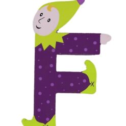 Petit Jour Paris Alfe Bogstav - F - Mørkelilla