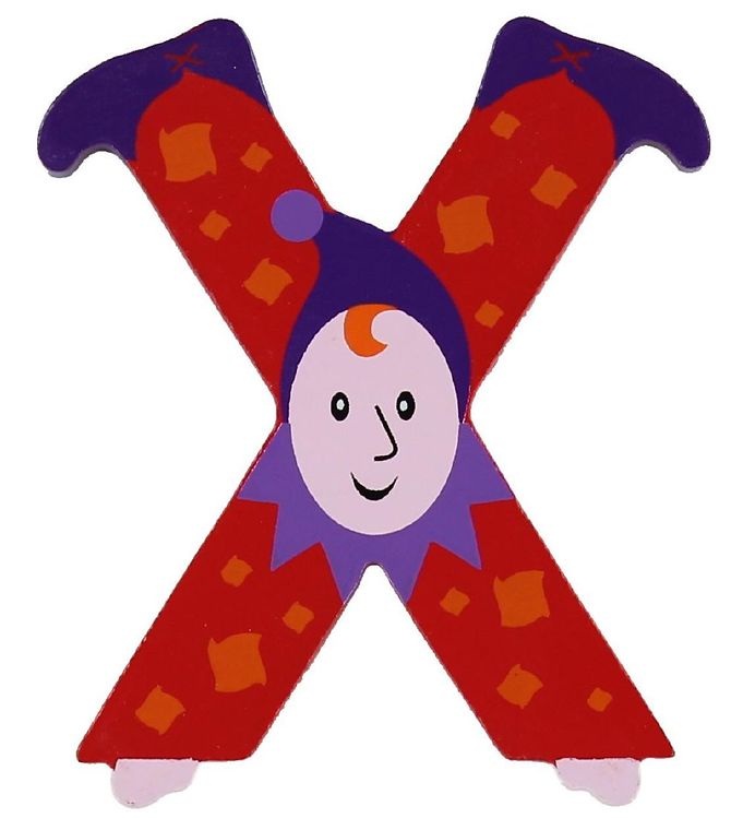 Petit Jour Paris Alfe Bogstav - X - Rød