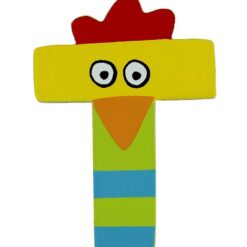 Petit Jour Paris Crazy Bird Bogstav - T - Limegrøn