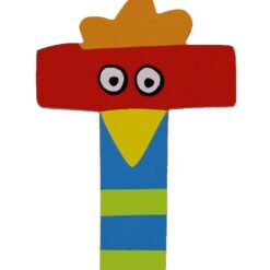 Petit Jour Paris Crazy Bird Bogstav - T - Rød