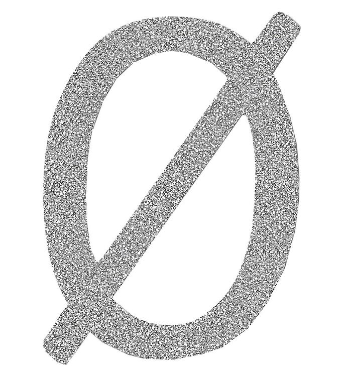 That's Mine Bogstav - Ø - Sølv Glimmer