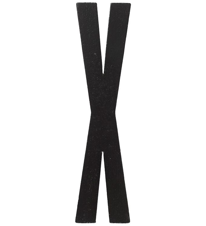 Design Letters Træbogstav - X - Sort